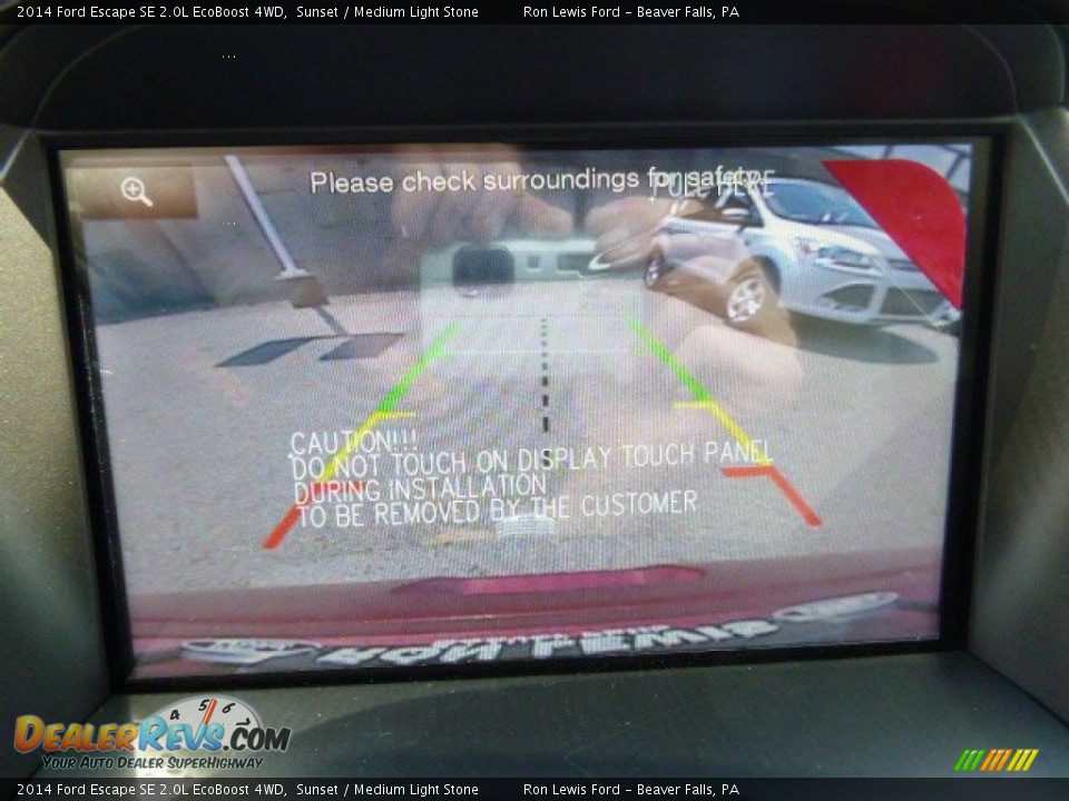 2014 Ford Escape SE 2.0L EcoBoost 4WD Sunset / Medium Light Stone Photo #17