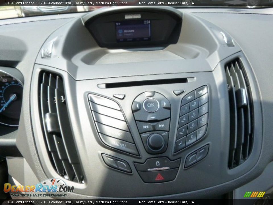 2014 Ford Escape SE 2.0L EcoBoost 4WD Ruby Red / Medium Light Stone Photo #16