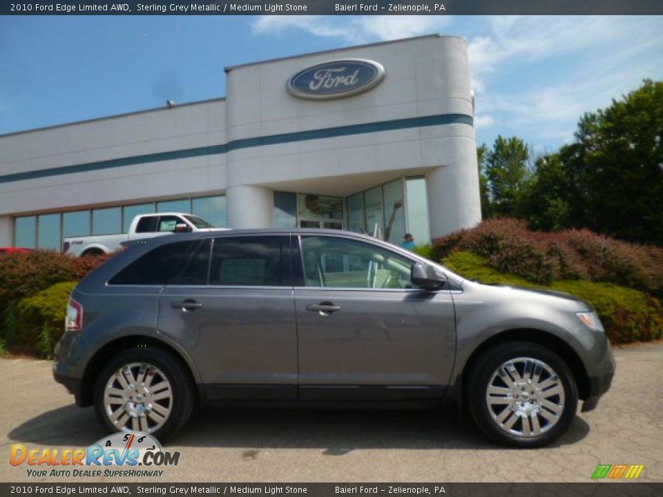 2010 Ford Edge Limited AWD Sterling Grey Metallic / Medium Light Stone Photo #1