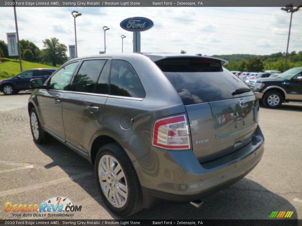 2010 Ford Edge Limited AWD Sterling Grey Metallic / Medium Light Stone Photo #5