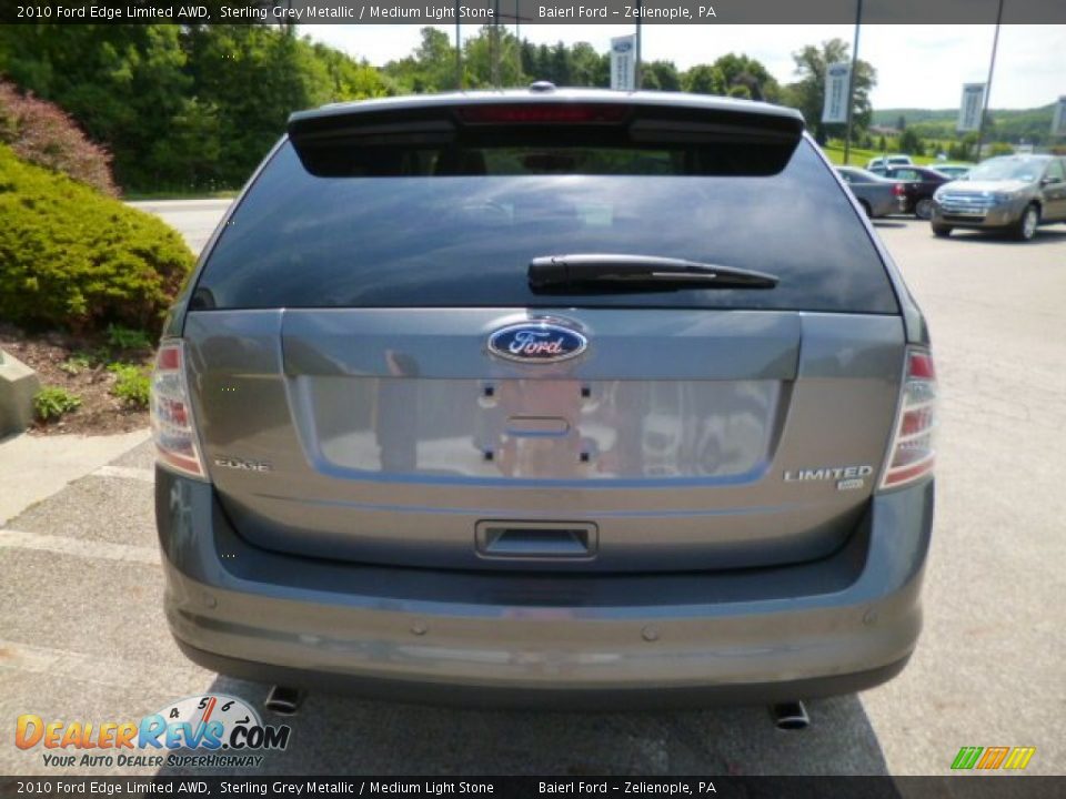 2010 Ford Edge Limited AWD Sterling Grey Metallic / Medium Light Stone Photo #6