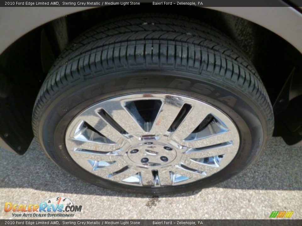 2010 Ford Edge Limited AWD Sterling Grey Metallic / Medium Light Stone Photo #8