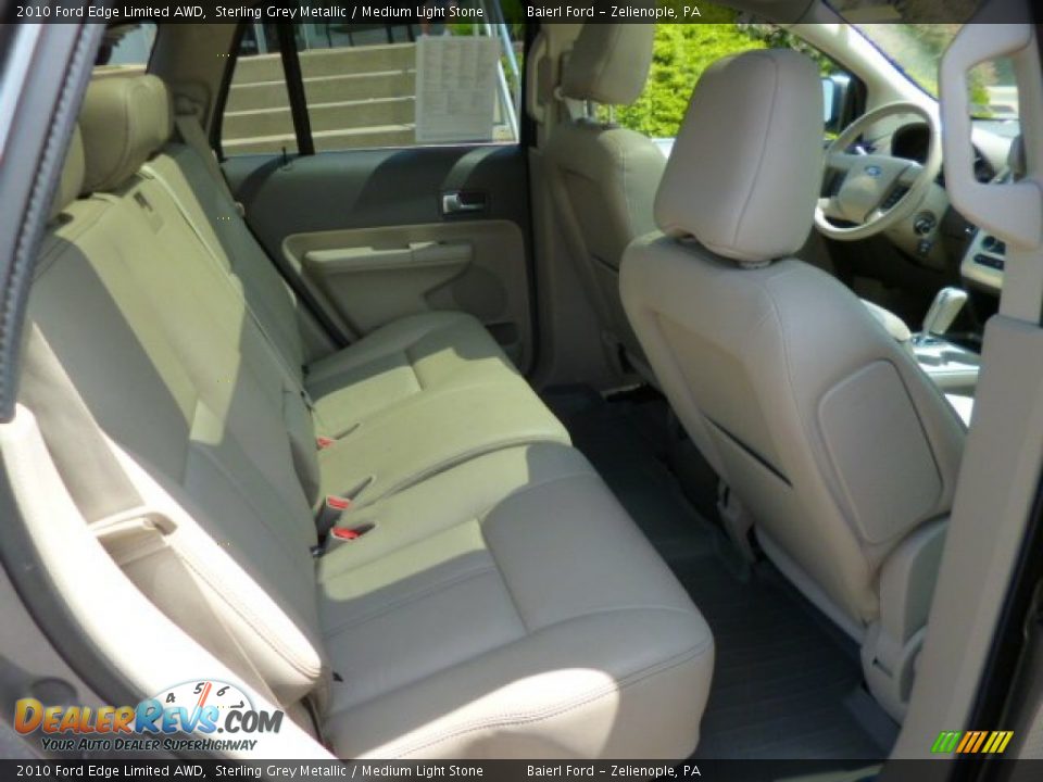 2010 Ford Edge Limited AWD Sterling Grey Metallic / Medium Light Stone Photo #10