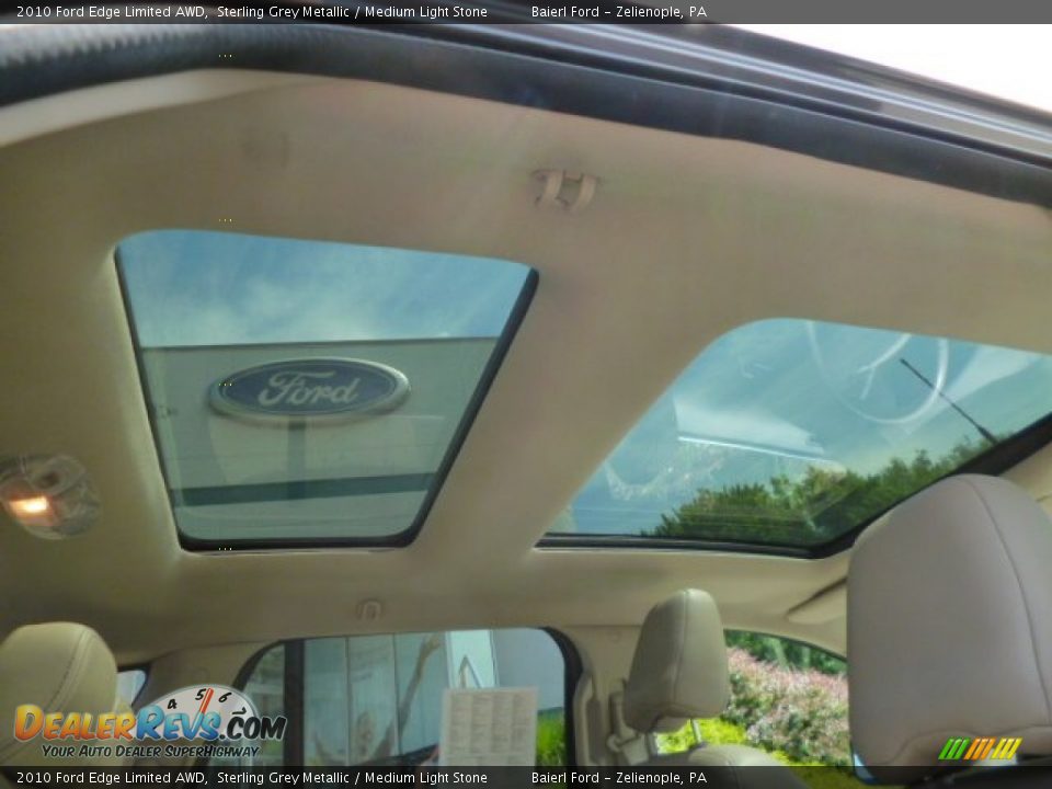 2010 Ford Edge Limited AWD Sterling Grey Metallic / Medium Light Stone Photo #11