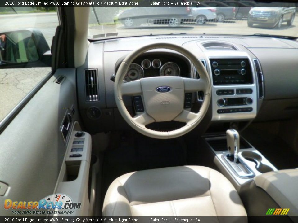 2010 Ford Edge Limited AWD Sterling Grey Metallic / Medium Light Stone Photo #14