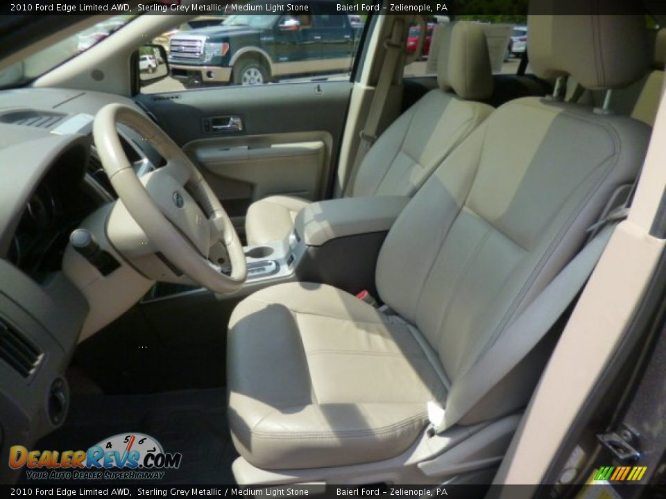 2010 Ford Edge Limited AWD Sterling Grey Metallic / Medium Light Stone Photo #15