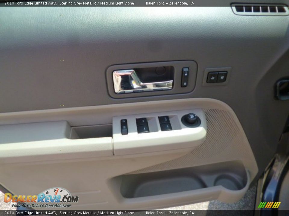 2010 Ford Edge Limited AWD Sterling Grey Metallic / Medium Light Stone Photo #17