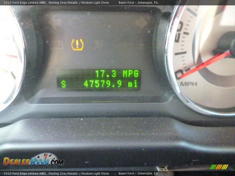 2010 Ford Edge Limited AWD Sterling Grey Metallic / Medium Light Stone Photo #20