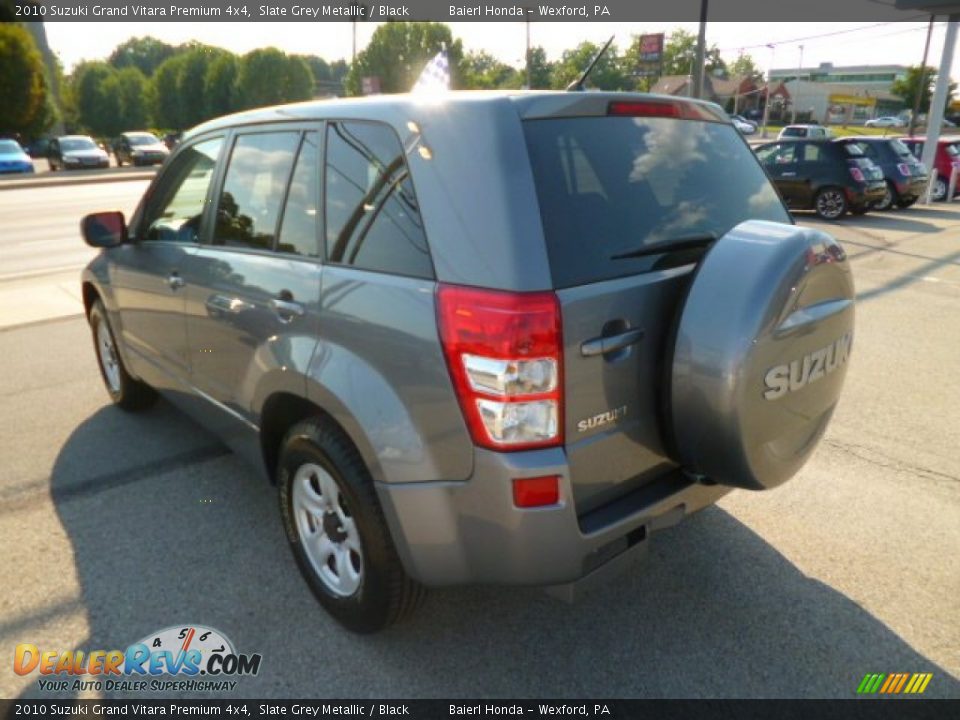 2010 Suzuki Grand Vitara Premium 4x4 Slate Grey Metallic / Black Photo #5