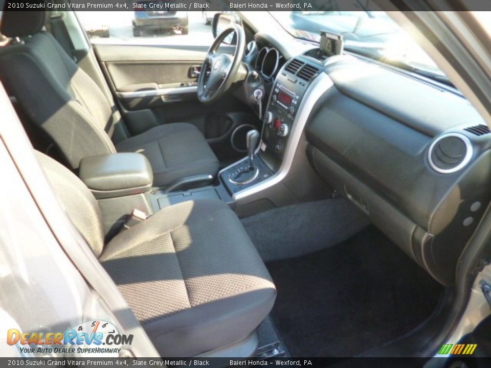 2010 Suzuki Grand Vitara Premium 4x4 Slate Grey Metallic / Black Photo #10