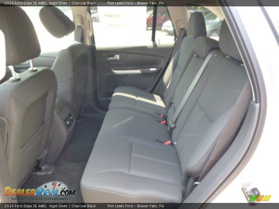 2014 Ford Edge SE AWD Ingot Silver / Charcoal Black Photo #12