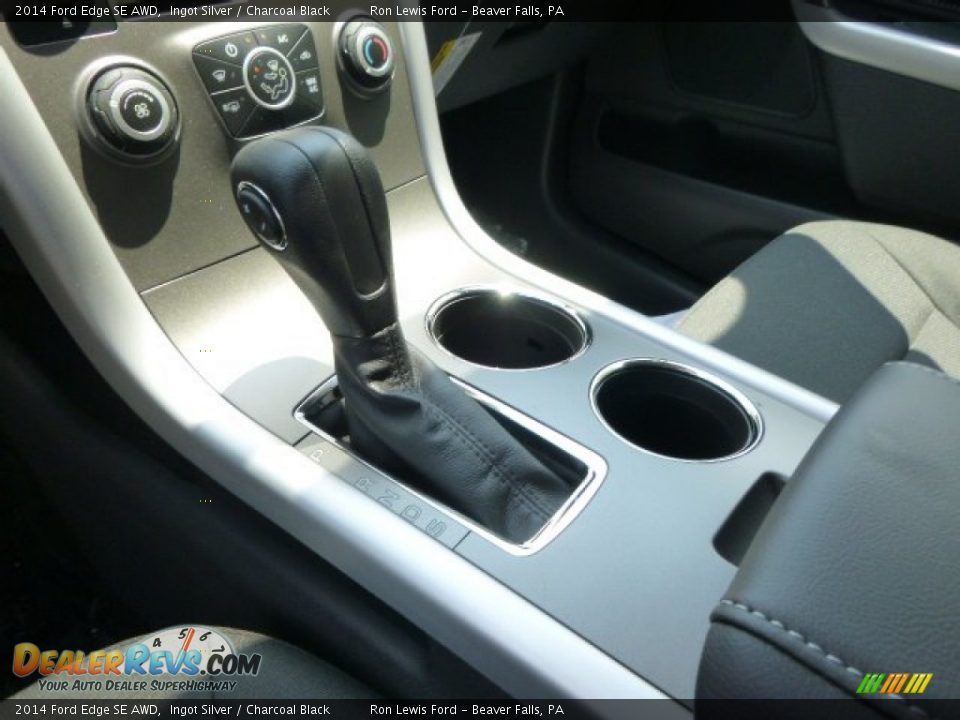 2014 Ford Edge SE AWD Ingot Silver / Charcoal Black Photo #17