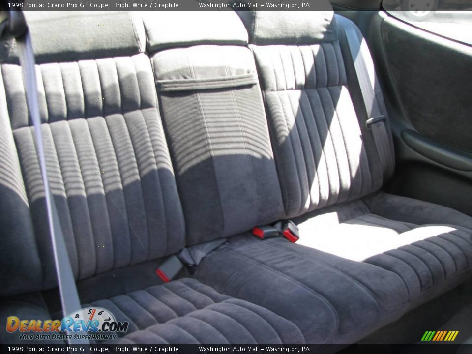 1998 Pontiac Grand Prix GT Coupe Bright White / Graphite Photo #18