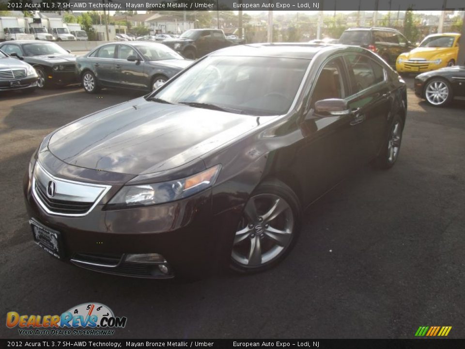 2012 Acura TL 3.7 SH-AWD Technology Mayan Bronze Metallic / Umber Photo #1