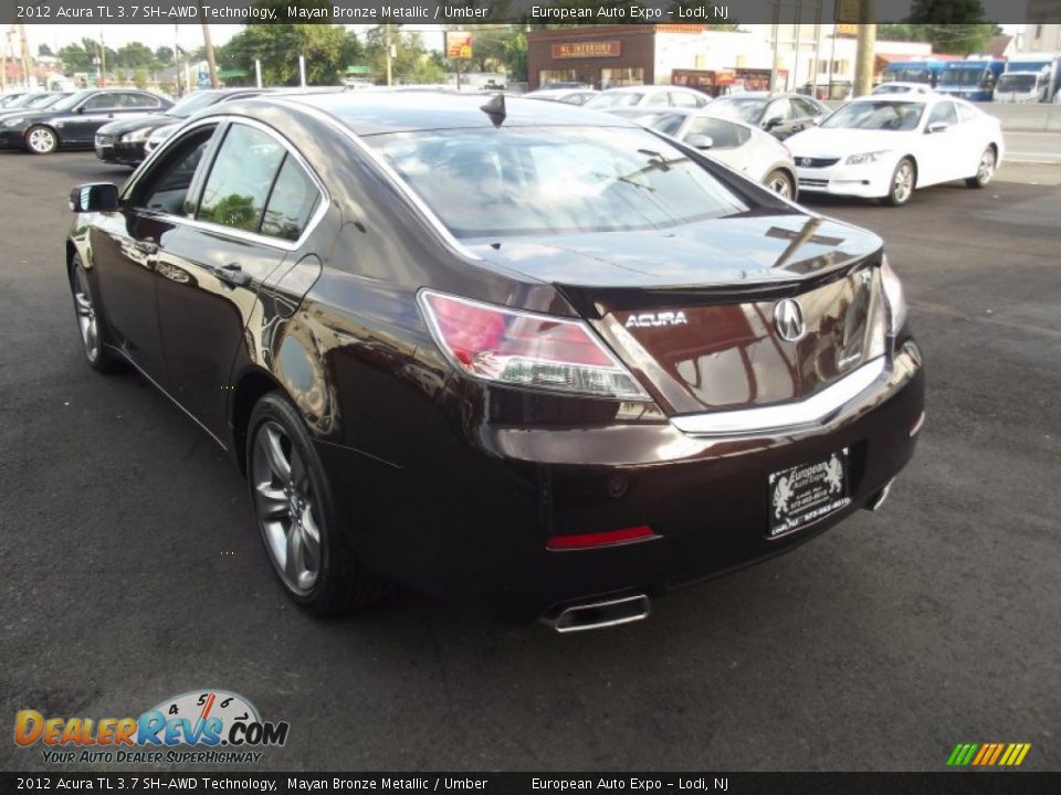 2012 Acura TL 3.7 SH-AWD Technology Mayan Bronze Metallic / Umber Photo #2