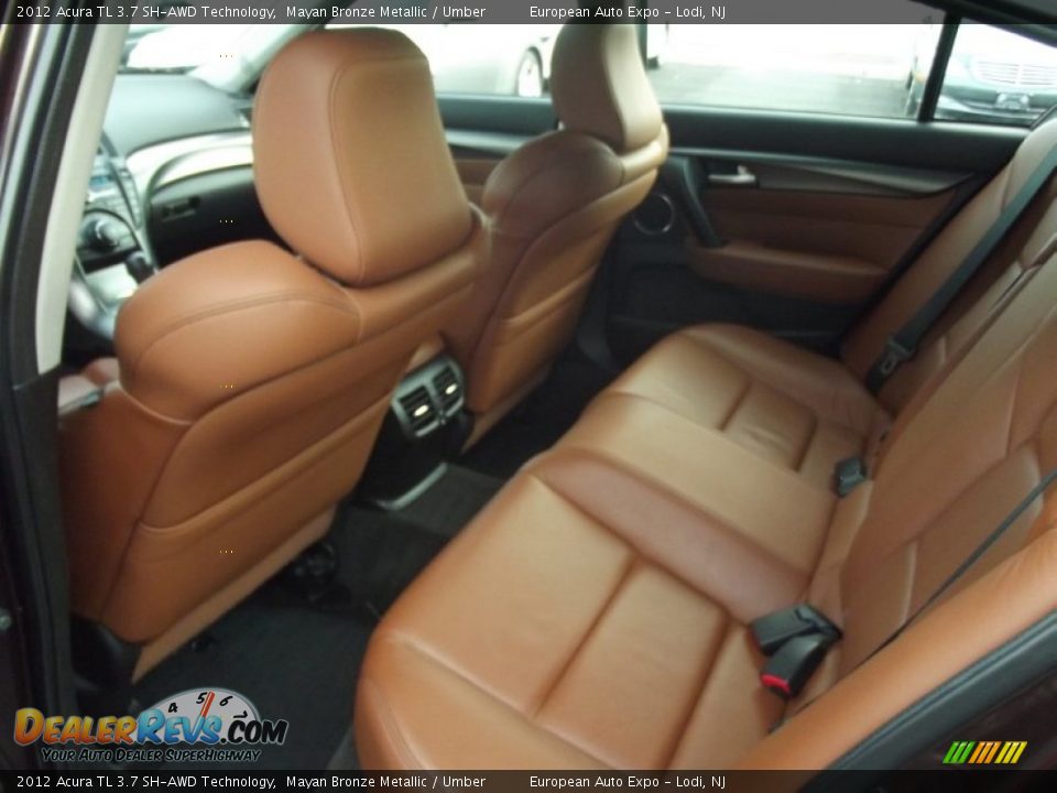 2012 Acura TL 3.7 SH-AWD Technology Mayan Bronze Metallic / Umber Photo #10