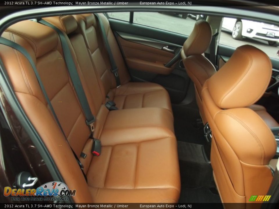 2012 Acura TL 3.7 SH-AWD Technology Mayan Bronze Metallic / Umber Photo #13