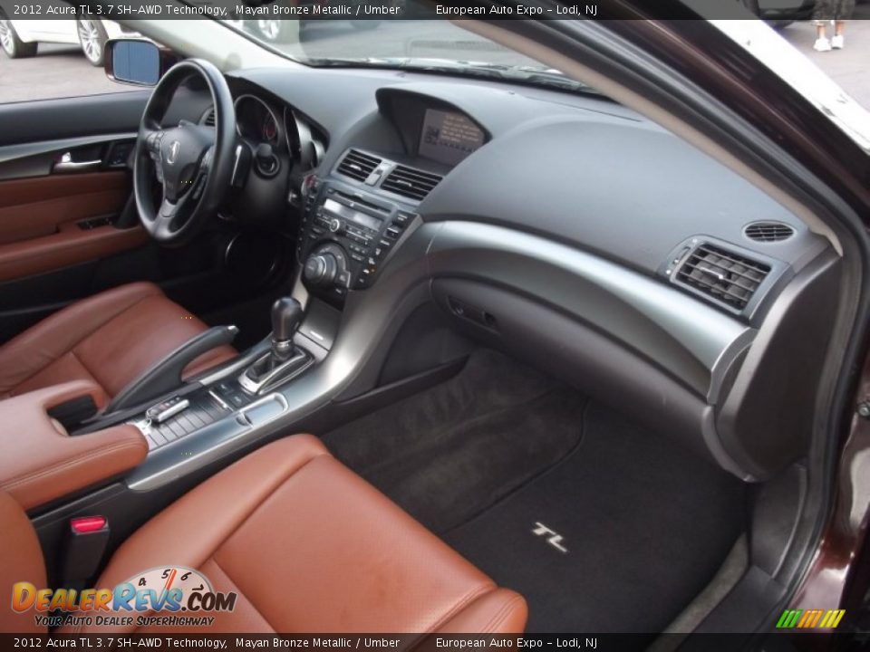 2012 Acura TL 3.7 SH-AWD Technology Mayan Bronze Metallic / Umber Photo #14