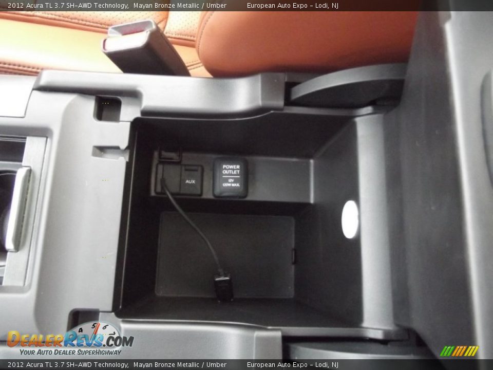 2012 Acura TL 3.7 SH-AWD Technology Mayan Bronze Metallic / Umber Photo #22