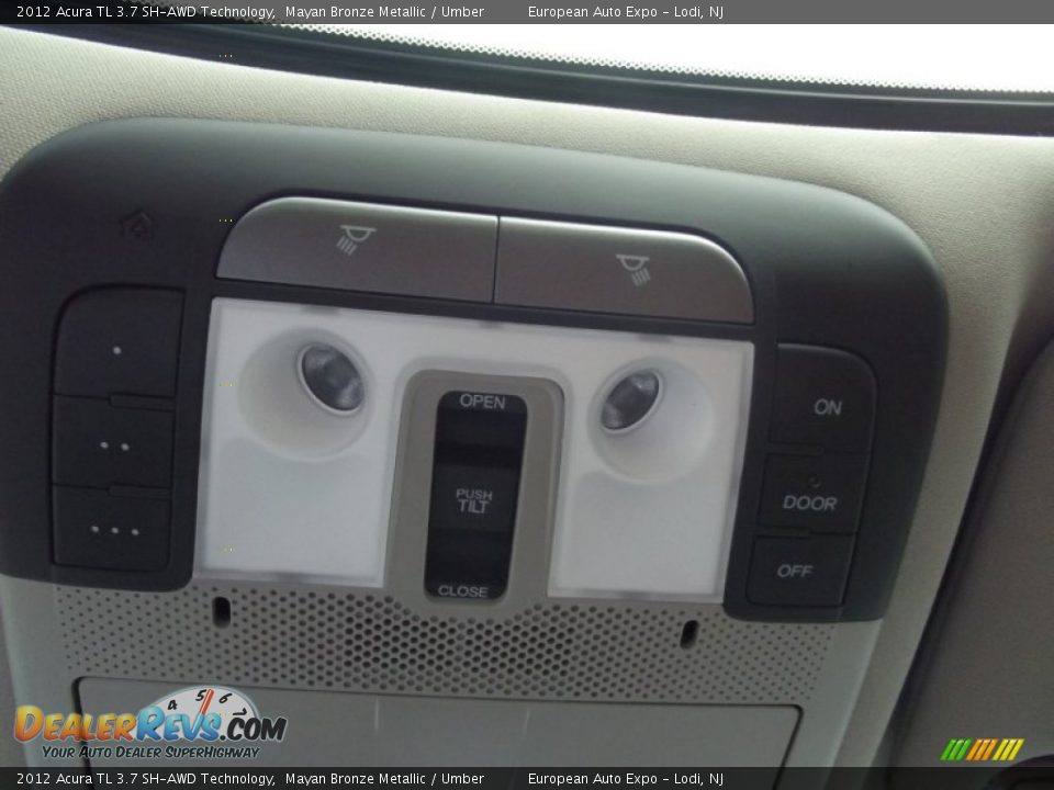 2012 Acura TL 3.7 SH-AWD Technology Mayan Bronze Metallic / Umber Photo #23