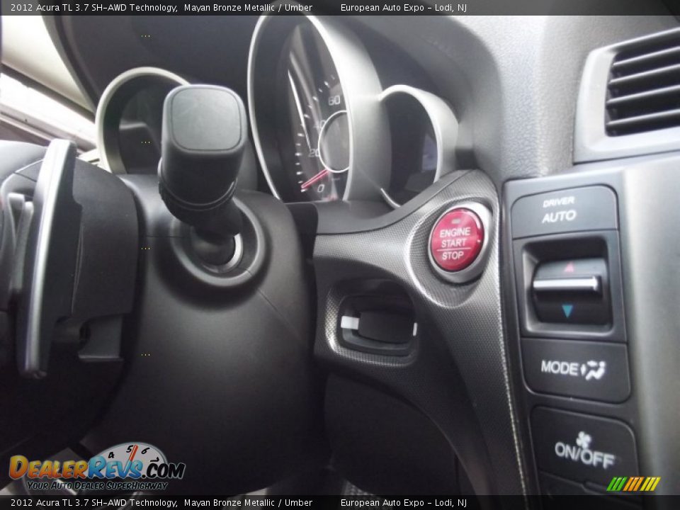 2012 Acura TL 3.7 SH-AWD Technology Mayan Bronze Metallic / Umber Photo #24
