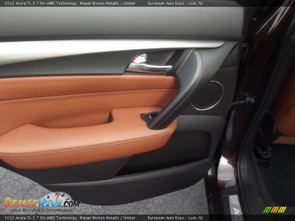 2012 Acura TL 3.7 SH-AWD Technology Mayan Bronze Metallic / Umber Photo #29