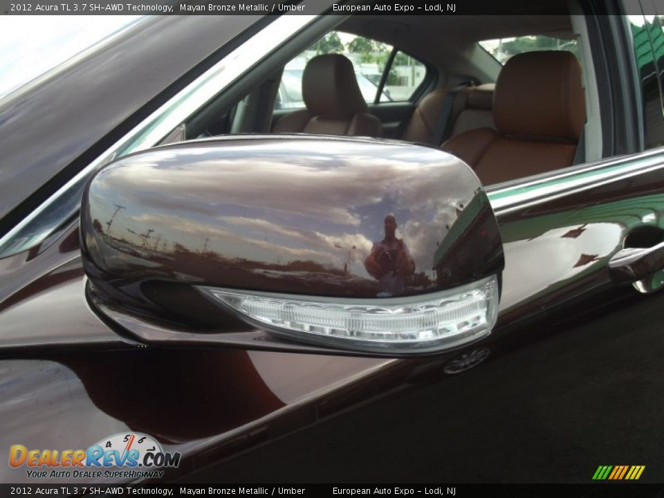 2012 Acura TL 3.7 SH-AWD Technology Mayan Bronze Metallic / Umber Photo #30