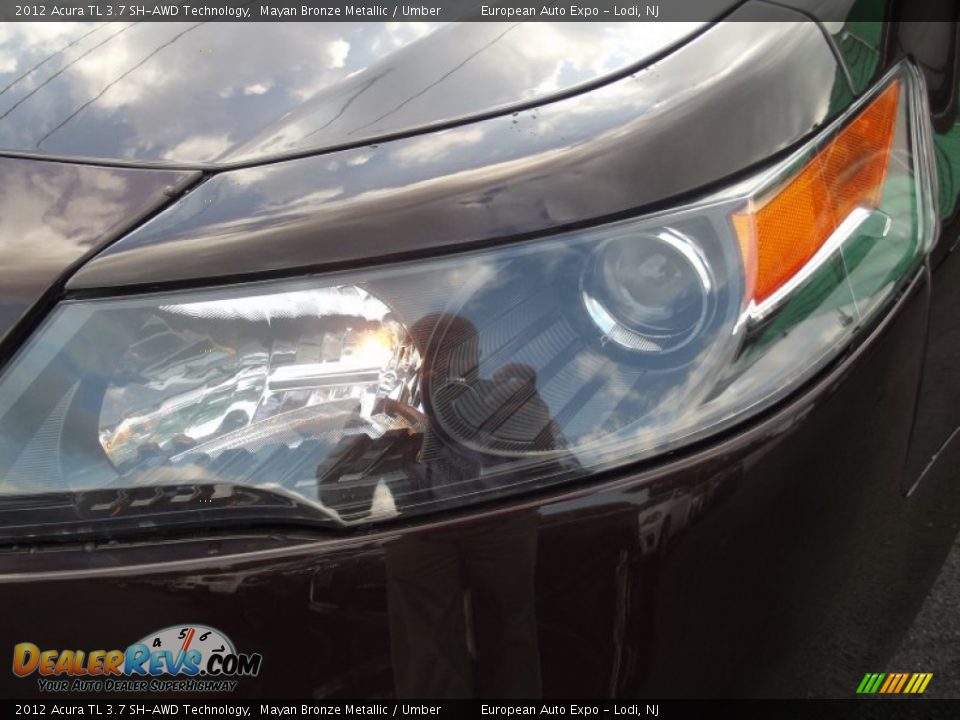 2012 Acura TL 3.7 SH-AWD Technology Mayan Bronze Metallic / Umber Photo #32