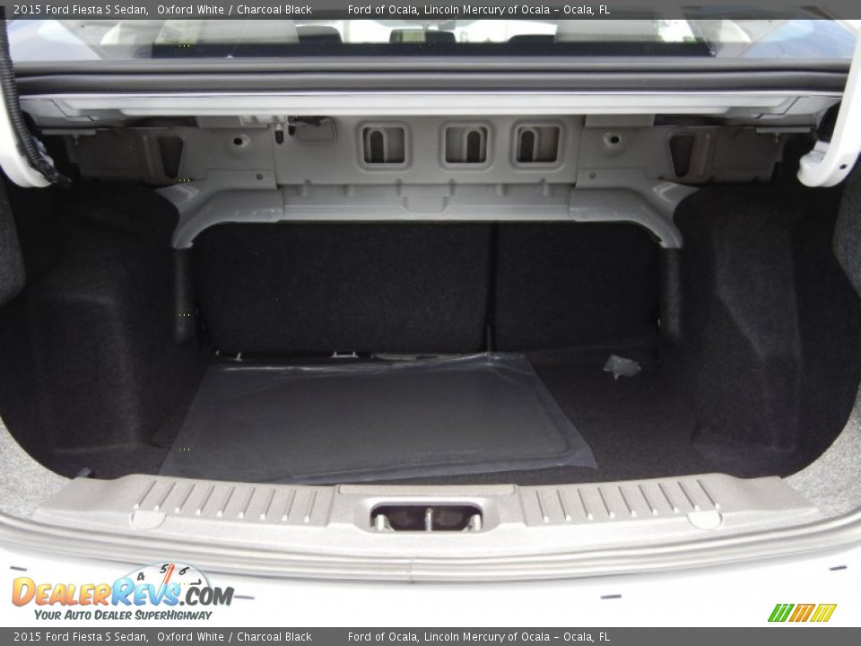 2015 Ford Fiesta S Sedan Trunk Photo #5