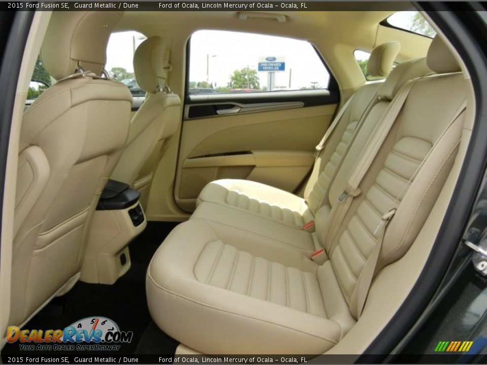 Rear Seat of 2015 Ford Fusion SE Photo #6