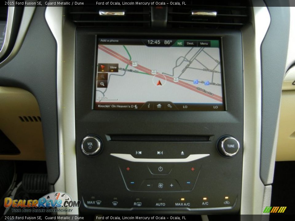 Navigation of 2015 Ford Fusion SE Photo #10