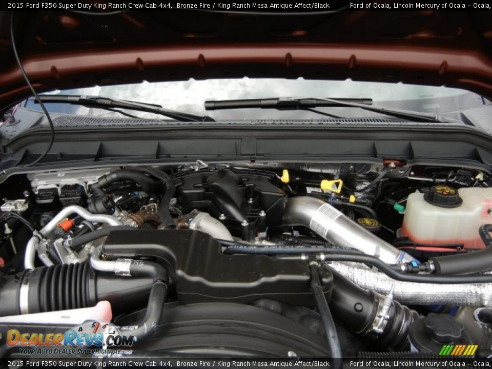 2015 Ford F350 Super Duty King Ranch Crew Cab 4x4 6.7 Liter OHV 32-Valve B20 Power Stroke Turbo-Diesel V8 Engine Photo #12