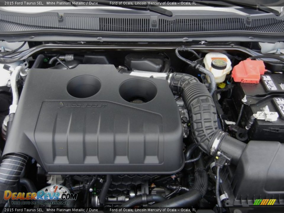 2015 Ford Taurus SEL 2.0 Liter EcoBoost DI Turbocharged DOHC 16-Valve Ti-VCT 4 Cylinder Engine Photo #11