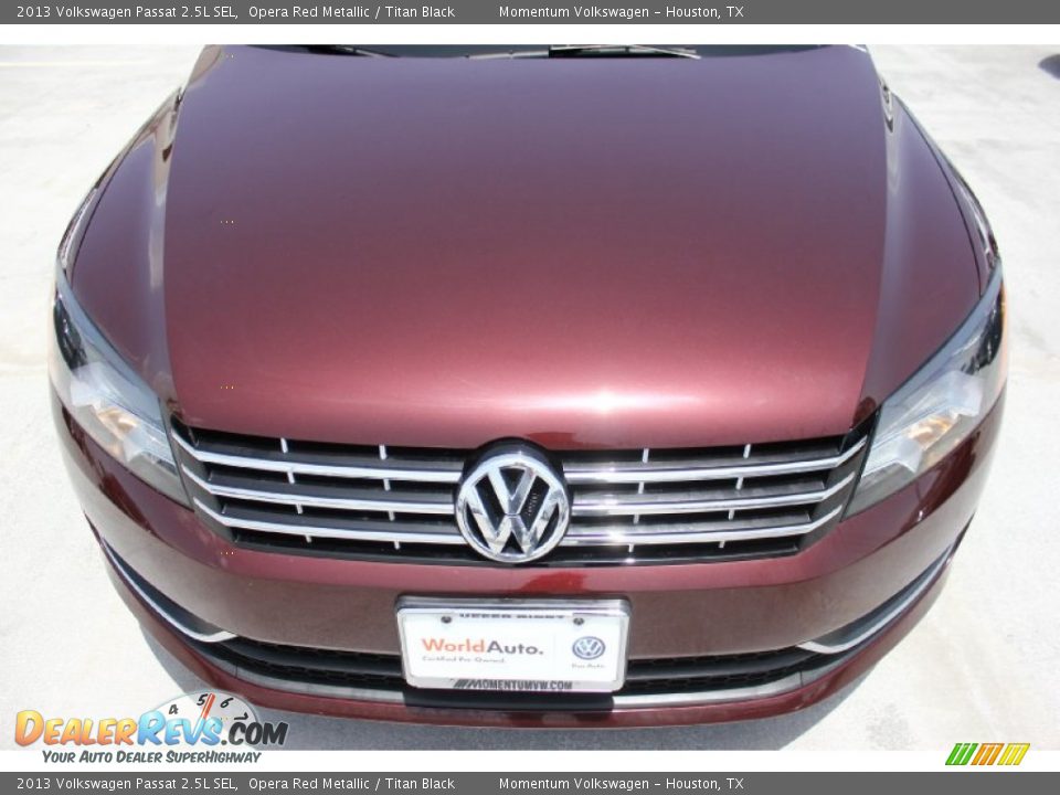 2013 Volkswagen Passat 2.5L SEL Opera Red Metallic / Titan Black Photo #2