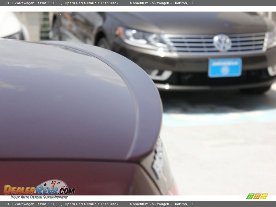 2013 Volkswagen Passat 2.5L SEL Opera Red Metallic / Titan Black Photo #7