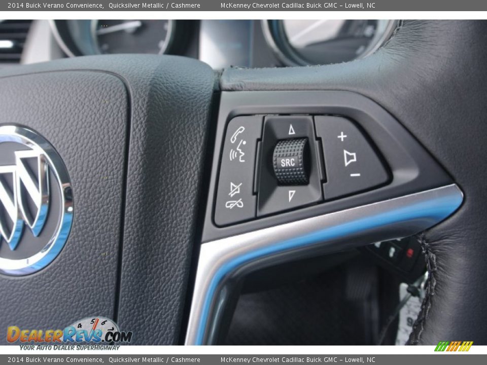 2014 Buick Verano Convenience Quicksilver Metallic / Cashmere Photo #12