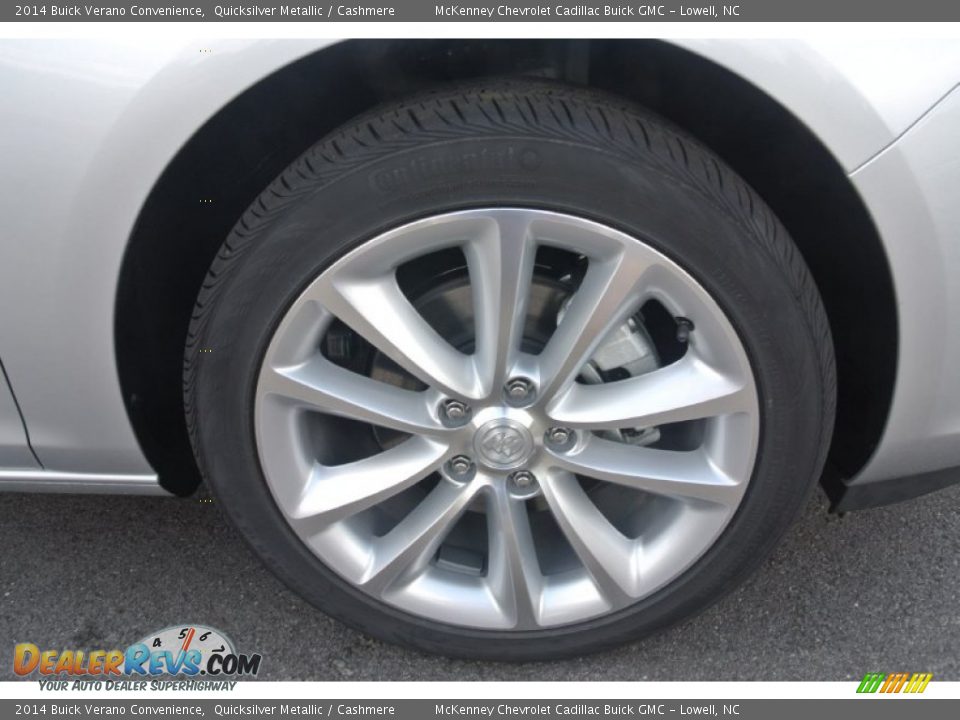 2014 Buick Verano Convenience Quicksilver Metallic / Cashmere Photo #18