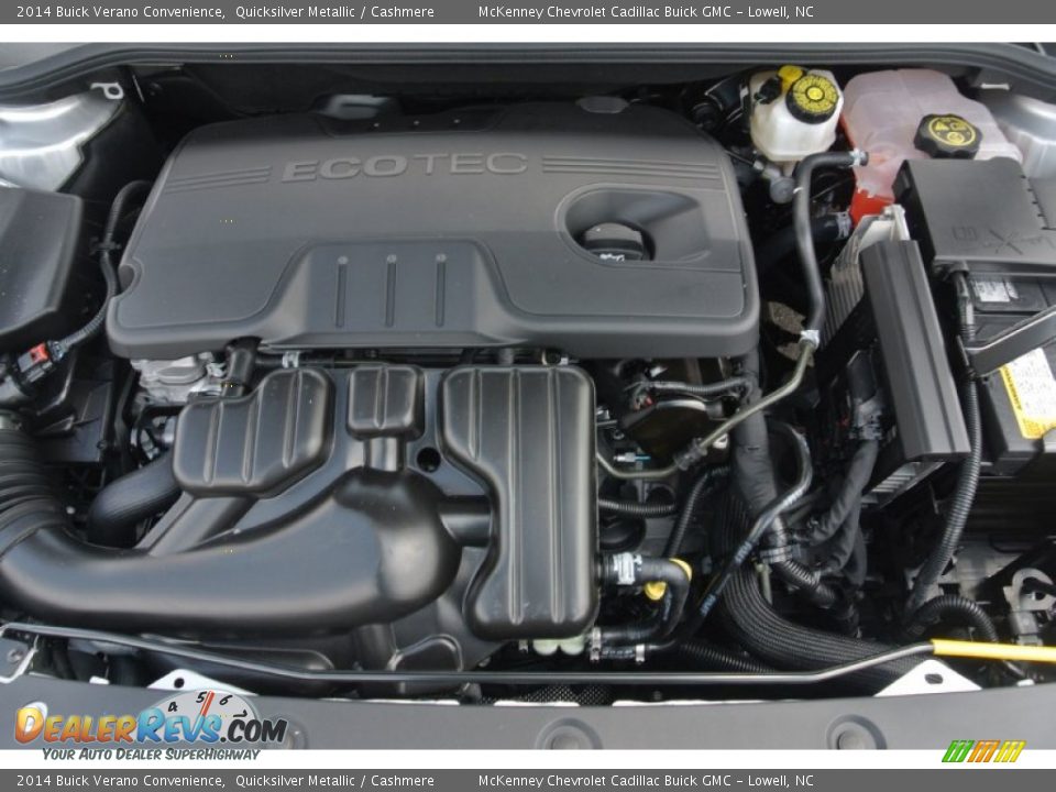 2014 Buick Verano Convenience Quicksilver Metallic / Cashmere Photo #19