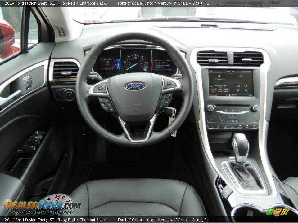 Dashboard of 2014 Ford Fusion Energi SE Photo #8