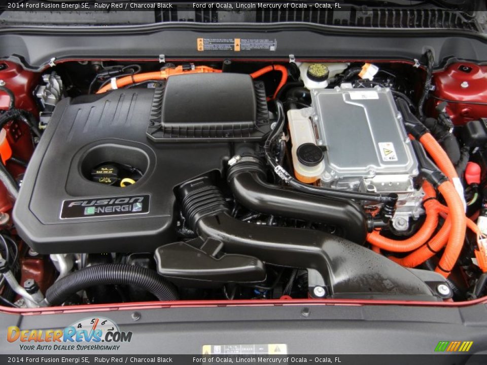 2014 Ford Fusion Energi SE 2.0 Liter Energi Atkinson-Cycle DOHC 16-Valve 4 Cylinder Gasoline/Plug-In Electric Hybrid Engine Photo #11