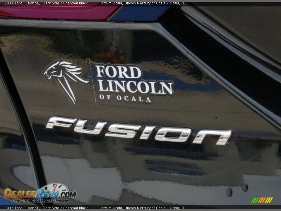 2014 Ford Fusion SE Dark Side / Charcoal Black Photo #4