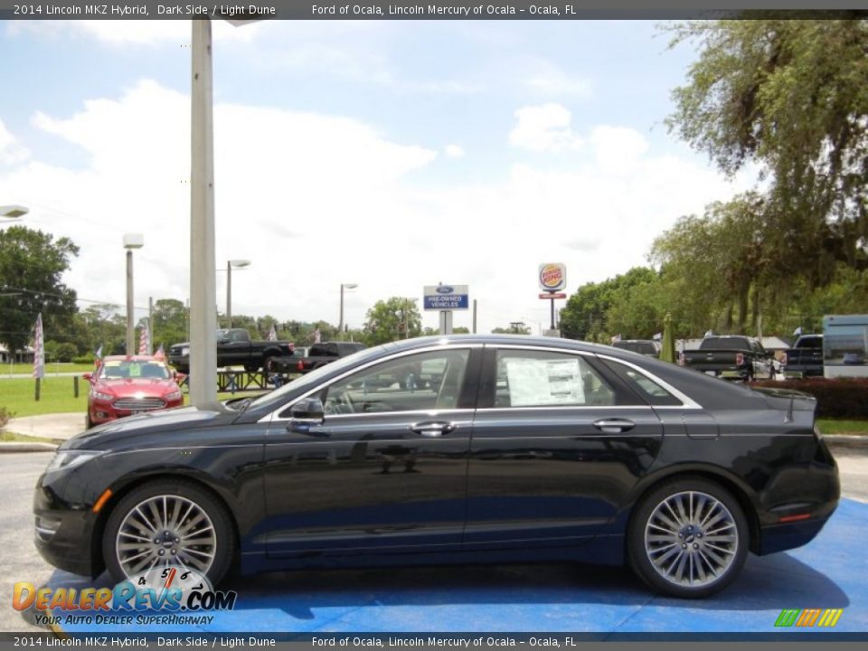 2014 Lincoln MKZ Hybrid Dark Side / Light Dune Photo #2