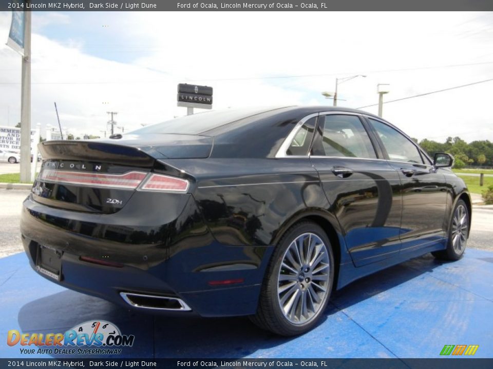 2014 Lincoln MKZ Hybrid Dark Side / Light Dune Photo #3
