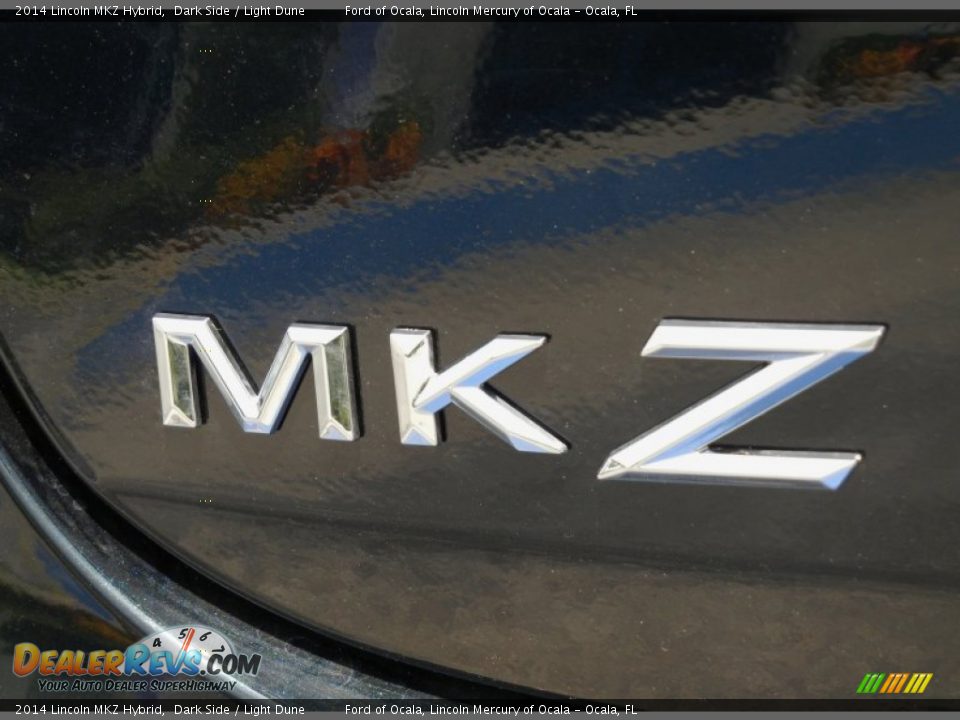 2014 Lincoln MKZ Hybrid Dark Side / Light Dune Photo #4
