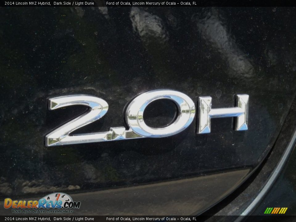 2014 Lincoln MKZ Hybrid Dark Side / Light Dune Photo #5