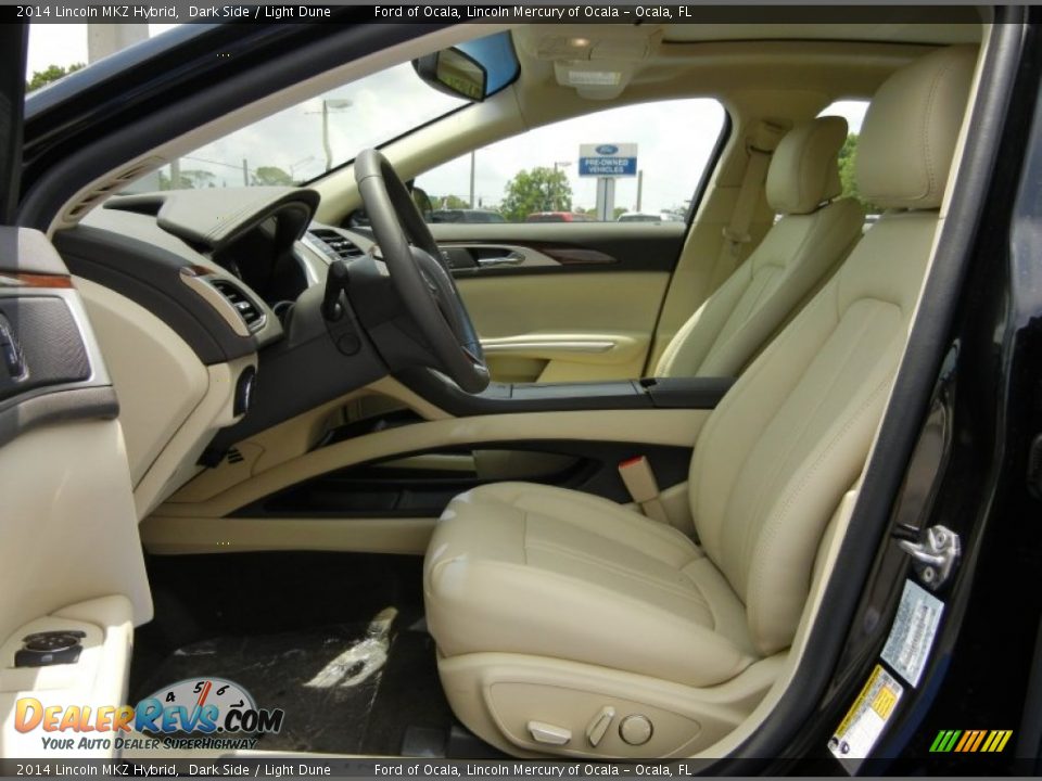 2014 Lincoln MKZ Hybrid Dark Side / Light Dune Photo #7