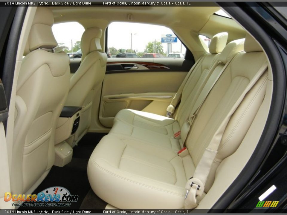 2014 Lincoln MKZ Hybrid Dark Side / Light Dune Photo #8