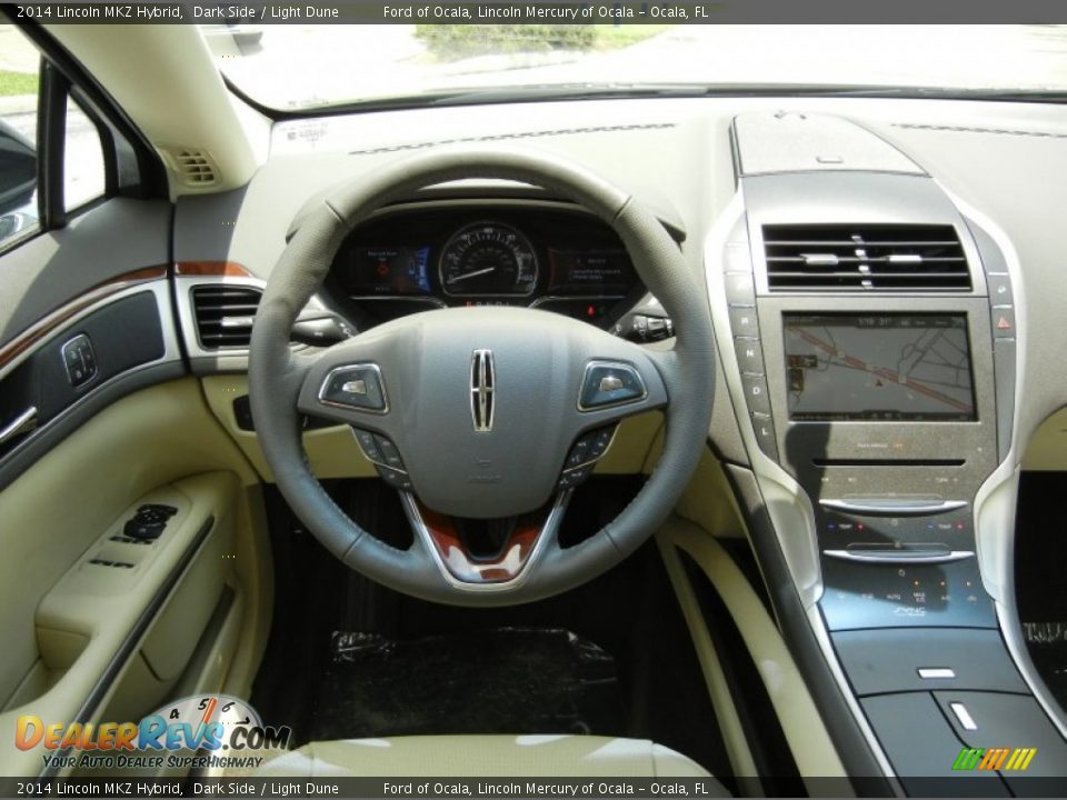 2014 Lincoln MKZ Hybrid Dark Side / Light Dune Photo #10