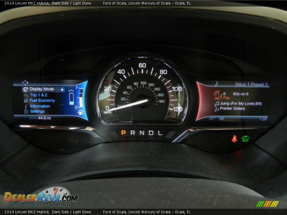 2014 Lincoln MKZ Hybrid Dark Side / Light Dune Photo #11