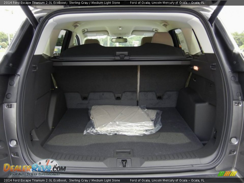 2014 Ford Escape Titanium 2.0L EcoBoost Sterling Gray / Medium Light Stone Photo #5